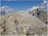 Alba di Canazei - Cima Ombretta di Mezzo